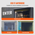 Strip Curtain PVC Door 244x244cm Cooler Freezer Clear Plastic