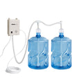 Bottled Water Dispenser Pump System, 2x5 Gallon Dispensing System, Automatic Electric Water Dispenser, Double-Pipe Water Jug Pump, Compatible Use with Coffee/Tea Machine, Refrigerator, Ice Maker