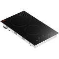 Devanti 2 Burner Electric Cooktop 3000W Ceramic Glass Touch Control