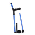 Forearm Crutches Adults 11-Level Height Adjustable Aluminum 350LBS Pair