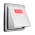 97mm Square Wall Vent Cover Stainless Steel with Screen 1 Pack