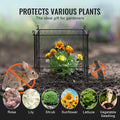 4x Plant Protector Cage 13.4'' Chicken Wire Mesh Outdoor Flowers