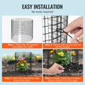 6 Pack Plant Protector Cage 320mm Chicken Wire Garden Mesh