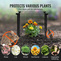 5pk Plant Protector Cages 390x390mm Chicken Wire Outdoor Flowers