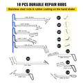 Paintless Dent Removal Rod Kit 89pcs Stainless Steel Repair Tool
