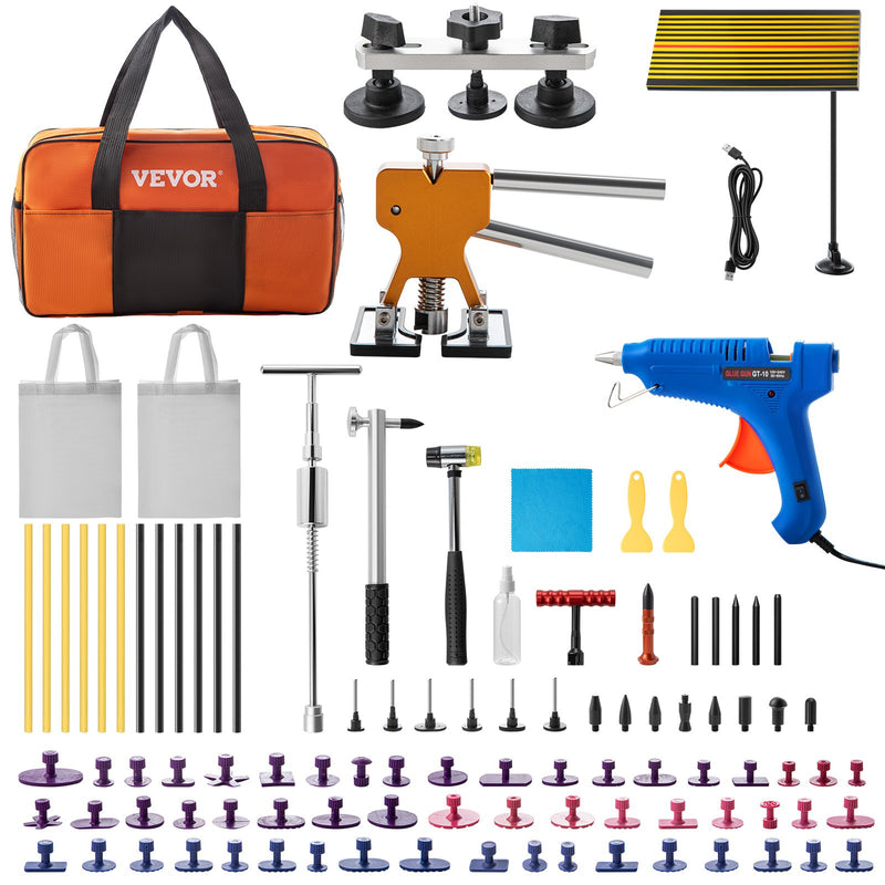 Paintless Dent Repair Tools 89Pc Hail Damage Remover Body Kit