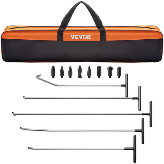 VEVOR Paintless Dent Puller 13 Pcs Stainless Steel Hail Removal Kit