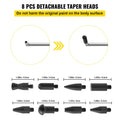 VEVOR Paintless Dent Puller 13 Pcs Stainless Steel Hail Removal Kit