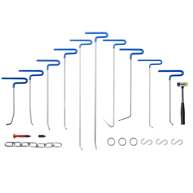 Rods Dent Puller Stainless Steel Paintless Repair 20pcs Hail