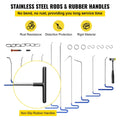 Rods Dent Puller Stainless Steel Paintless Repair 20pcs Hail