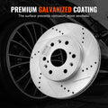 Front&Rear Brake Pads Rotors Kit Chevy Silverado GMC Sierra 1500