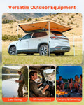 270° Vehicle Awning 4.9m² UV50+ Waterproof SUV Van Truck