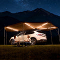 270° Car Awning 10.9m² LED UV50+ Waterproof SUV Truck