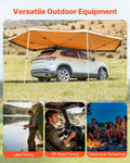 270° Car Awning 12.4m² Driver Side UV50+ Waterproof SUV Van