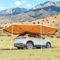 270° Car Awning 12.4m² Driver Side UV50+ Waterproof SUV Van