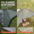 Car Side Awning 10' x 7' PU2000mm UV50+ Truck SUV Van