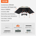 Car Side Awning 10' x 7' PU2000mm UV50+ Truck SUV Van