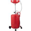 Waste Oil Drain Tank Portable Oil Drain 20 Gallon Air Operated Drainer