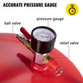 Portable Oil Drain Tank 20 Gallon Air Operated Waste Drainer