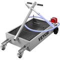 Oil Drain Pan 57L Low Profile Truck Pump Hose Casters