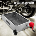 Oil Drain Pan 57L Low Profile Truck Pump Hose Casters