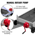 Oil Drain Pan 57L Low Profile Truck Pump Hose Casters