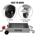 Oil Drain Pan 57L Low Profile Truck Pump Hose Casters