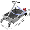 Oil Drain Pan 57L Low Profile Truck Pump Hose Casters