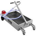 Oil Drain Pan 57L Low Profile Truck Pump Hose Casters