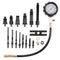 Diesel Engine Compression Tester 18pcs 0-1000psi Cylinder Pressure