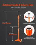 3/4 Ton Under Hoist Jack Stand 38.4-75.4in Self-Locking Screw