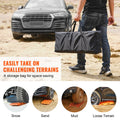 2PC Traction Boards Mud Snow Sand PP Orange with Storage Bag