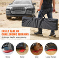 Traction Boards 2pc PP Mud Snow Sand w/ Storage Bag Long Red