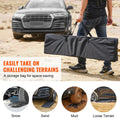 2x Traction Boards Mud Snow Sand PP Black with Storage Bag