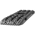 2x Traction Boards Mud Snow Sand PP Black with Storage Bag