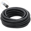 6AN Fuel Line Kit 7.62m Nylon Braided PTFE Hose E85 Oil Gas Diesel