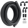 10AN Fuel Line Kit 3.05m Nylon Stainless Steel Braided Hose