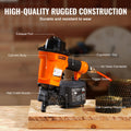 MCN55 Coil Nailer 27-57mm 15° Pneumatic Nail Gun