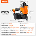 MCN55 Coil Nailer 27-57mm 15° Pneumatic Nail Gun