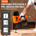 CN65 Coil Siding Nailer 32-63mm 15° Pneumatic Nail Gun