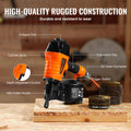 CN65 Coil Siding Nailer 32-63mm 15° Pneumatic Nail Gun
