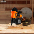 CN65 Coil Siding Nailer 32-63mm 15° Pneumatic Nail Gun