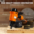 MCN70 Coil Nailer 45-70mm 15° Pneumatic Nail Gun