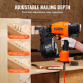 MCN90 Coil Framing Nailer 45-90mm 15° Pneumatic Nail Gun