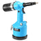 Pneumatic Air Riveter Gun Kit 13 Nose Pieces Heavy Duty