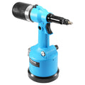 Pneumatic Air Riveter Gun Kit 13 Nose Pieces Heavy Duty