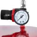 95L Air Operated Oil Drain Tank Portable Wheels Adjustable Funnel