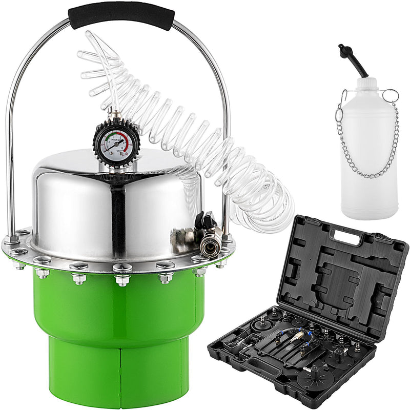 Pneumatic Air Brake Bleeder Kit Valve System Garage Tool