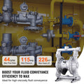Air Operated Double Diaphragm Pump 44GPM 115PSI Oil Transfer