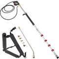Telescoping Pressure Washer Wand 20ft 4000PSI 5 Nozzles Silver
